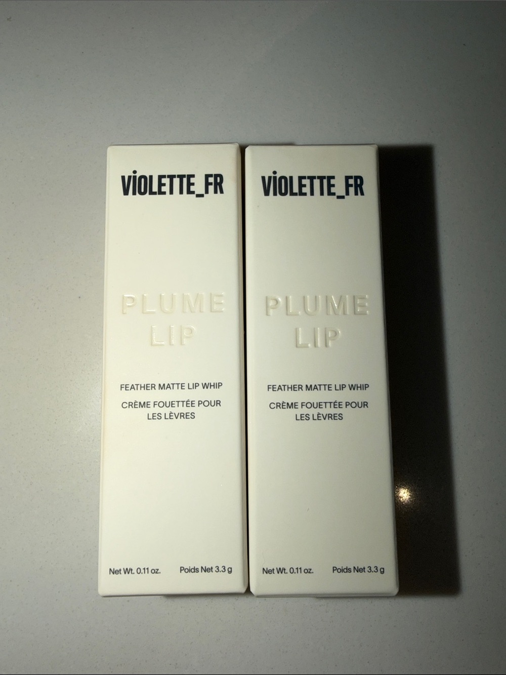 VIOLETTE_FR FEATHER MATTE LIP WHIP CRÈME FOUETTÉE POUR LES LEVRES NEW IN BOX
